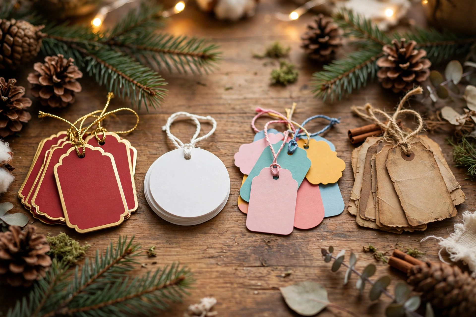 Vier Stilrichtungen für deine Adventskalender-Zahlen – von klassisch bis vintage.