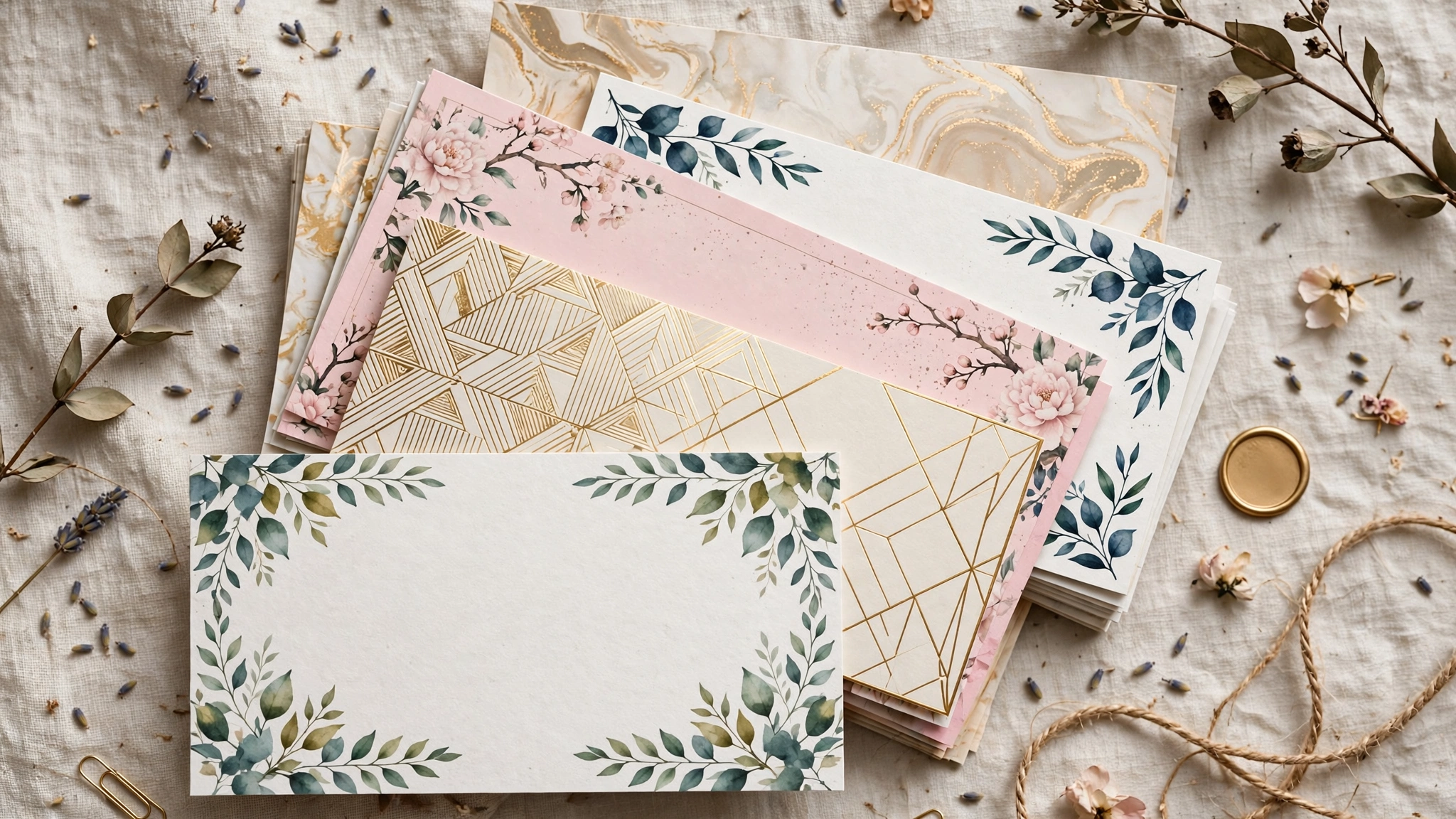 Für jeden Anlass das passende Design – von Weihnachten bis Hochzeit.
