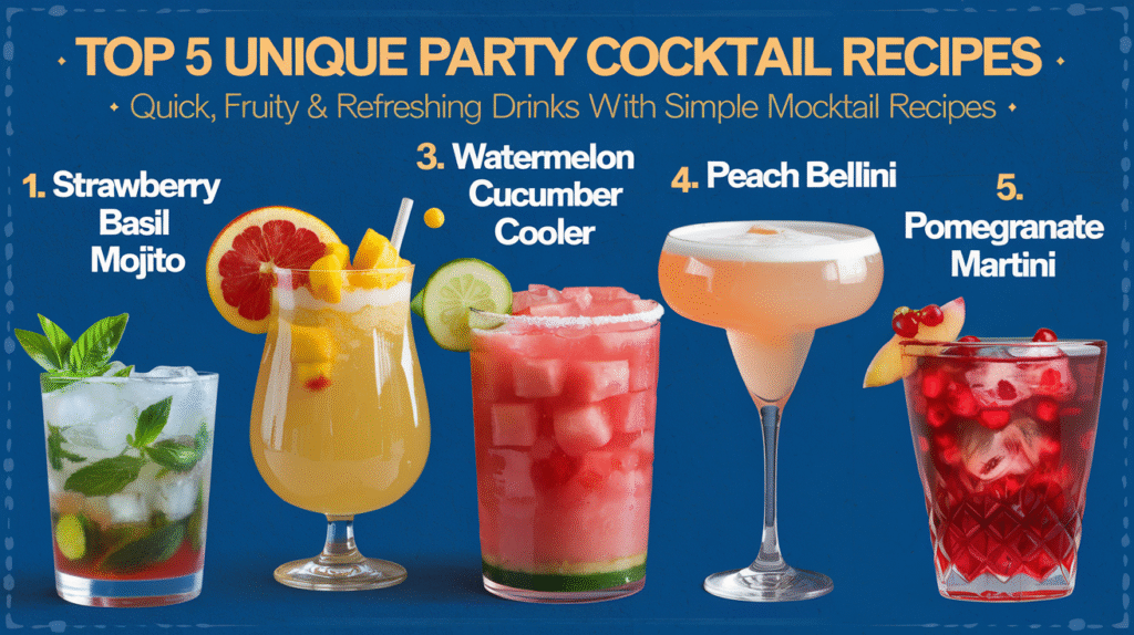 cocktail recipes drinks ideas refreshing cocktail